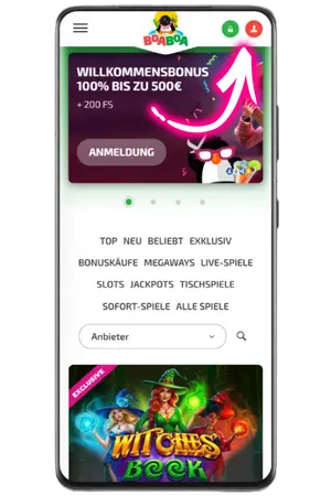 Registrierung für BoaBoa Casino Login Öffnen